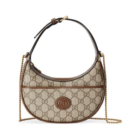 Gucci Croissant Half Moon Shoulder Bag 